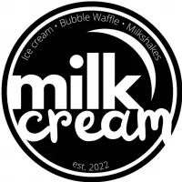 Milkcream icecream and food bar